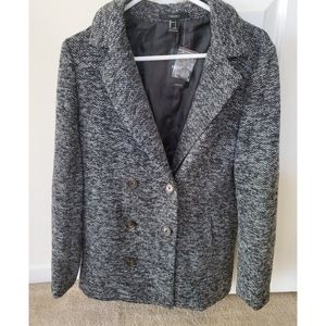 NWT Forever 21 Tweed Coat Small